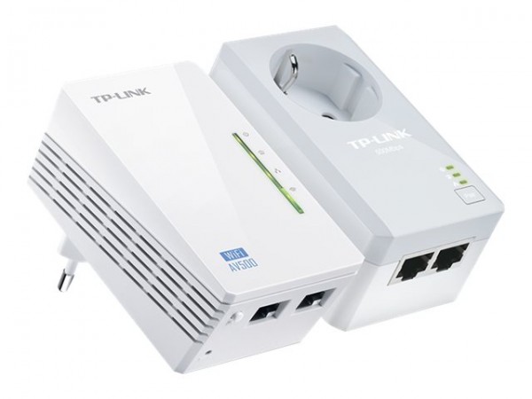 TP-LINK TL-WPA4226 KIT - 600 Mbit/s - IEEE 1901 - IEEE 802.11b - IEEE 802.11g - IEEE 802.11n - IEEE