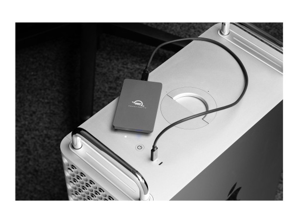 OWC Envoy Pro FX - 2 TB - 3.2 Gen 2 (3.1 Gen 2) - 40 Gbit/s - Nero