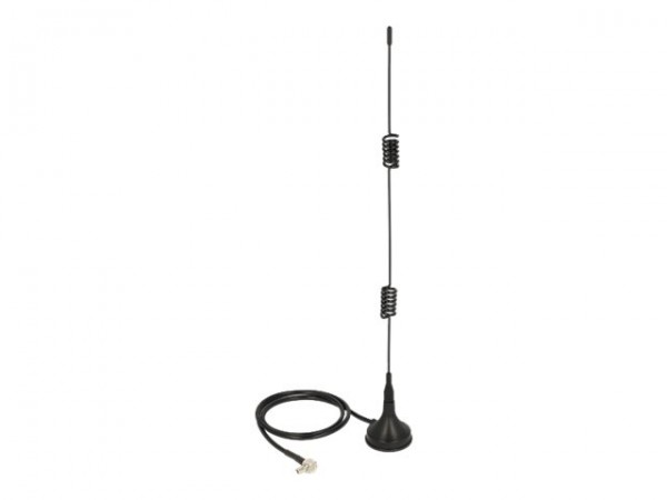 Delock 12480 - 3 dBi - 0.698 - 2.7 GHz - 50 ? - 360° - Antenna omnidirezionale - TS-9