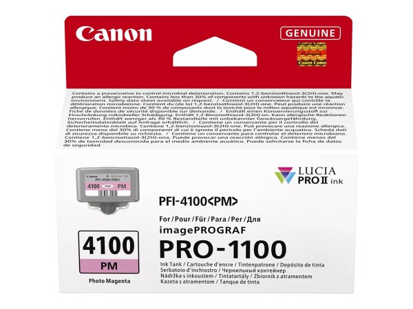 Canon PFI-4100 PM - - Photo Magenta - Originale - Cartuccia di inchiostro