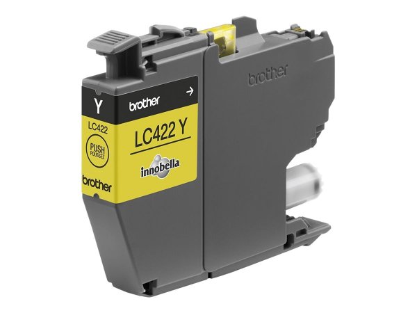Brother LC422Y - Giallo - 1 pz - 550 pagine - Confezione singola