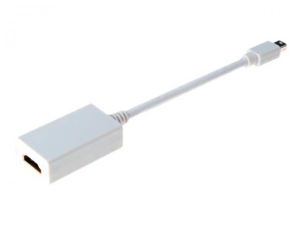 DIGITUS Cavo adattatore DisplayPort - da Mini DP a HDMI tipo A - 0,15 m - Mini DisplayPort - HDMI ti
