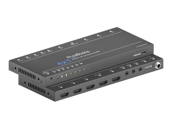 PureLink PureTools PT-SW-HD41E - HDMI - Nero - 60 Hz - 15 m - 1920 x 1080 (HD 1080) - 3840 x 2160 -