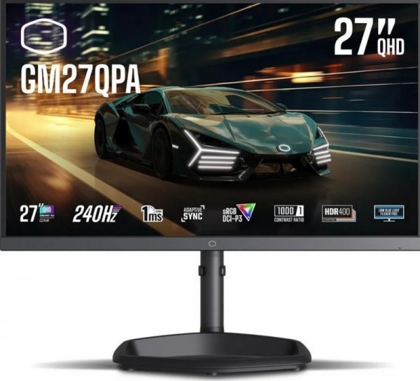 Cooler Master GM27QPA schwarz QHD IPS Adaptive-Sync - 27" - - 27" - - 27" - 68,6 cm - 27"