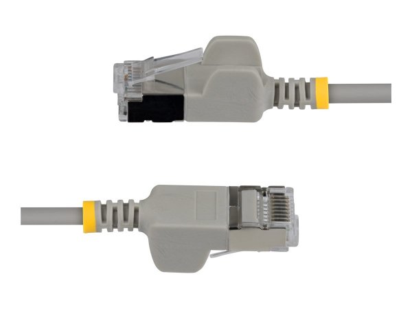 StarTech.com Gray Ultra Slim Cat6A 10 Pack - Adattatore - KVM