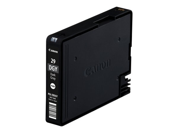Canon Cartuccia d'inchiostro grigio scuro PGI-29DGY - Grigio scuro - Inchiostro a base di pigmento -