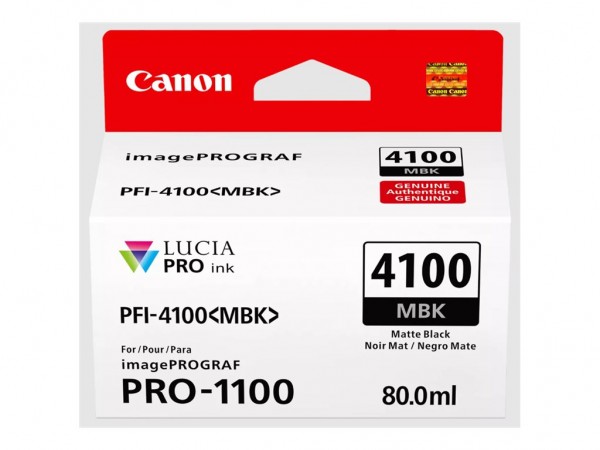 Canon PFI-4100 MBK - - mattschwarz - Originale - Cartuccia di inchiostro