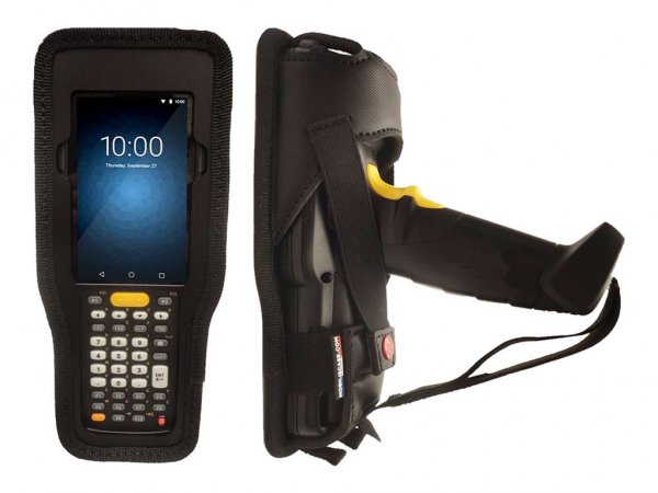 Mobilis 063007 - Custodia a sacchetto - Nero - Zebra - MC3300 GUN - Francia - 44 g