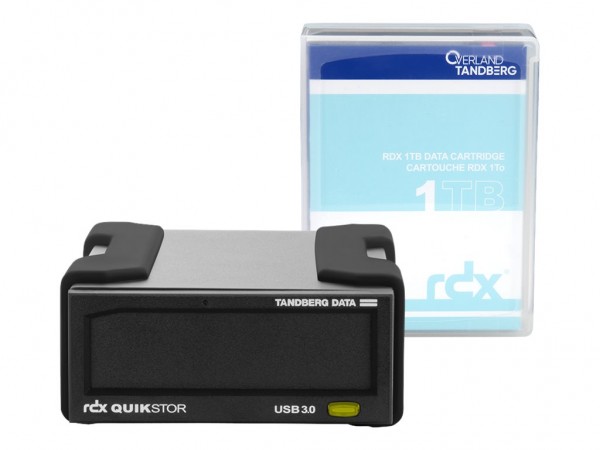 Overland-Tandberg 8864-RDX - Disco di archiviazione - Cartuccia RDX - USB 3.2 Gen 1 (3.1 Gen 1) - HD