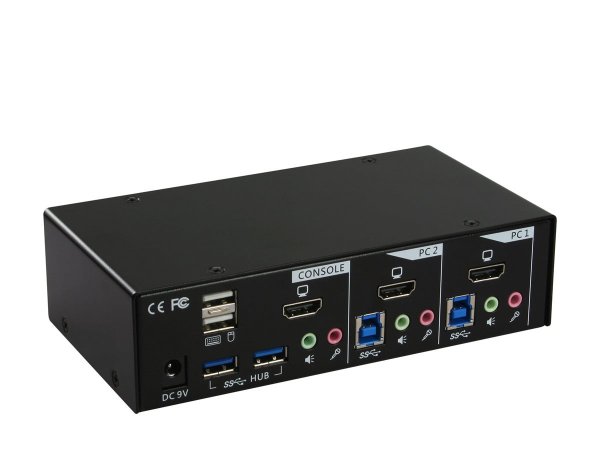 InLine KVM / audio / USB switch