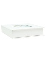 Deknudt S66DJ4 - Bianco - Photo box - Pelle - Finta pelle - 130 mm - 130 mm - 3,3 cm