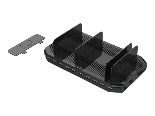 Lindy 73309 - Libera installazione - Plastica - Nero - Contatto - Potenza - CE - UKCA - FCC - LVD -