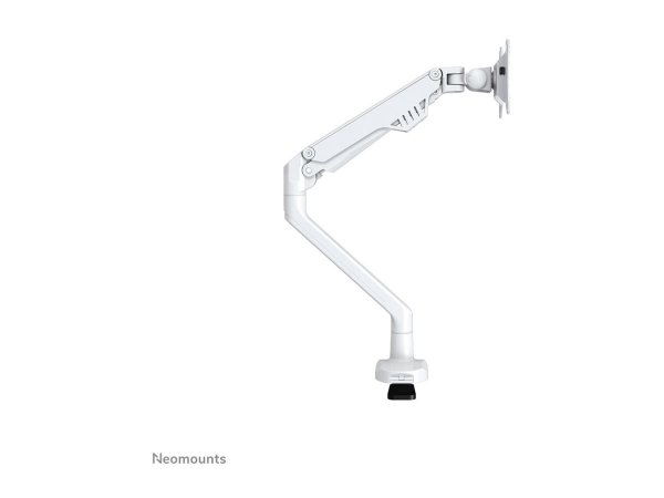 Neomounts FPMA-D750WHITE Braccio per monitor 10-32" - molla a gas - Topfix - Morsetto/occhiello - 8