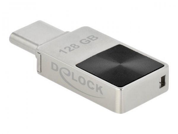 Delock Mini Chiavetta USB 5 Gbps USB-C da 128 GB - Alloggiamento in metallo - 128 GB - USB tipo-C -