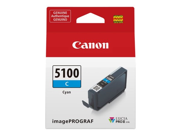 Canon Pfi-5100 C - - Cyan - original - Originale - Cartuccia di inchiostro