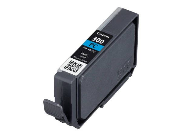 Canon Cartuccia d'inchiostro ciano (foto) PFI-300PC - Ciano per foto - 1 pz - 625 pagine - Confezion