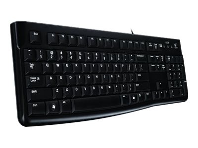 Logitech Keyboard K120 for Business - Cablato - USB - QWERTY - Nero