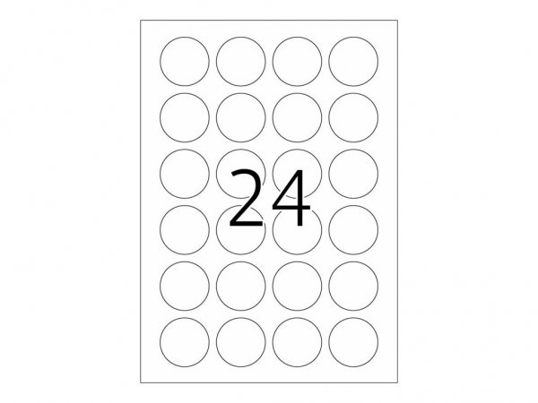 HERMA Etiketten A4 weiß ablösbar Papier 600 St. - Etichette/etichette - A4