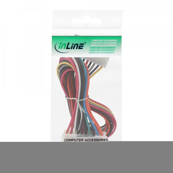 InLine Cavo di alimentazione int. da 20pin ATX M a 20pin ATX F - 0,30m