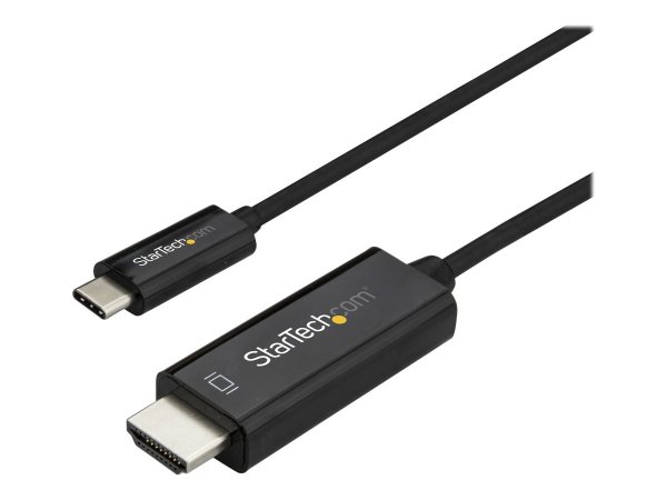 StarTech.com Cable USB C to HDMI 4K60Hz - Black - Cavo - Digitale/dati