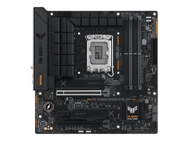 ASUS TUF GAMING B760M-PLUS WIFI - Intel - LGA 1700 - Intel® Celeron® - Intel® Core™ i3 - Intel® Core