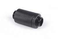 Alphacool ES D-Plug - Montaggio su radiatore - Ottone - Nero - 1/4" - Maschio - 1,5 bar