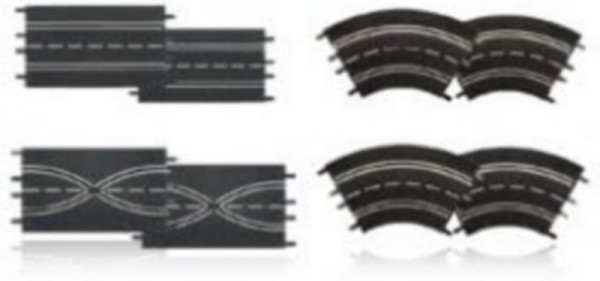 Stadlbauer Carrera 26953 - Traccia - Toy track - Nero - Ragazzo/Ragazza - 8 pezzo(i) - 1:32