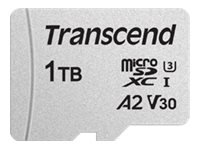 Transcend SD microSD Card SDXC Usd300S-A w/Adapter - Extended Capacity SD (MicroSDHC)