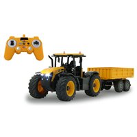 JAMARA JCB Fastrac Traktor mit Kippanhänger 1 24 2.4GHz