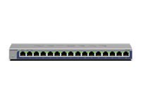 Netgear 16PT desktop SWTCH GS116 - Interruttore - Filo di rame