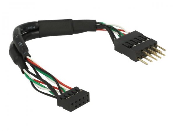 Delock 41977 - 0,12 m - USB 2.0 - Femmina - Maschio - Dritto - Dritto