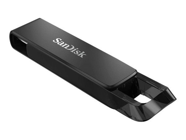 SanDisk Ultra - 128 GB - USB tipo-C - 3.2 Gen 1 (3.1 Gen 1) - 150 MB/s - Lamina di scorrimento - Ner