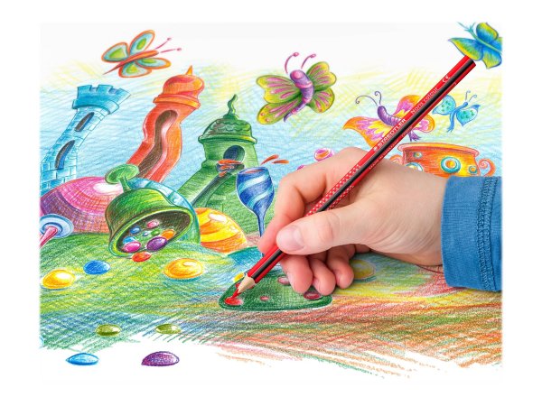 STAEDTLER Noris colour 187 - Nero - Blu - Bordeaux - Marrone - Ciano - Verde - Grigio - Azzurro - Ve