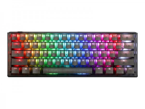 Ducky One 3 Aura Black Mini Gaming Tastatur RGB LED - MX-Brown - Tastiera - QWERTZ
