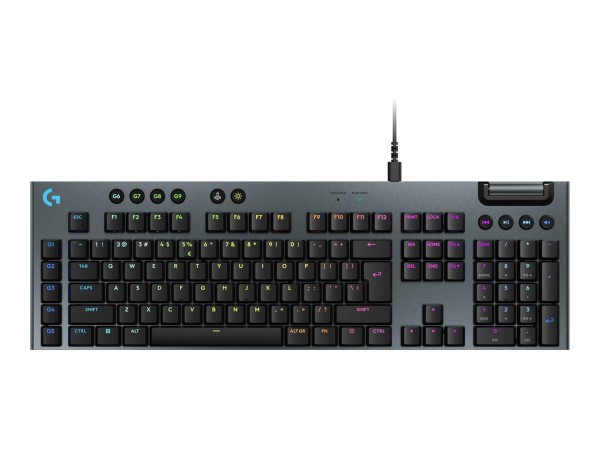 Logitech G G915 X, Kabelgebunden, USB, Mechanischer Switch, QWERTY, RGB-LED, Schwarz - LOGITECH G915