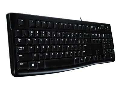 Logitech Keyboard K120 for Business - Full-size (100%) - Cablato - USB - AZERTY - Nero