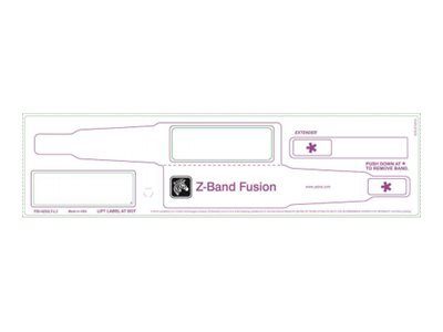 Zebra Z-Band Fusion - Polypropylen PP - Klebstoff - weiß - 70 x 22 mm 1000 Stck. 5