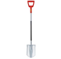 WOLF-Garten ASP-D - Spade - Acciaio - Rosso - Acciaio inossidabile - A forma di D - 123 cm