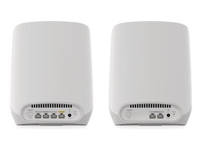 Netgear Orbi RBK763S - Bianco - Interno - Sistema Mesh - 525 m² - Banda tripla (2.4 GHz/5 GHz/5 GHz)
