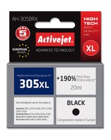 Activejet AH-305BRX ink for HP printer 305XL 3YM62AE replacement Premium 20 ml - Compatible - Black