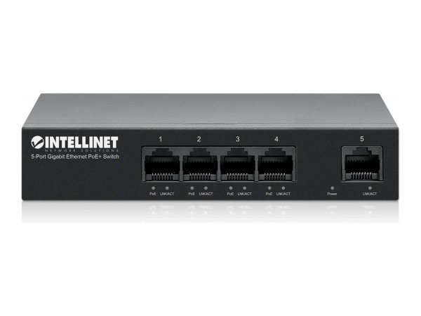 Intellinet PoE+ Switch 4x PSE - Interruttore - 1 Gbps