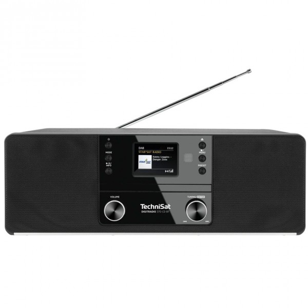 TechniSat DIGITRADIO 370 CD BT - Personale - Analogico e digitale - DAB+ - FM - 87,5 - 108 MHz - 174