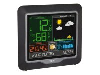 TFA SEASON - Nero - Grigio - Barometro per interni - Igrometro da interno - Termometro da interno -  TFA SEASON - Nero - Grigio - Barometro per interni - Igrometro da interno - Termometro da interno -