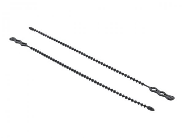 Delock 18966 - Beaded cable tie - Poliammide - Nero - -40 - 85 °C - 21 cm - 4,5 mm
