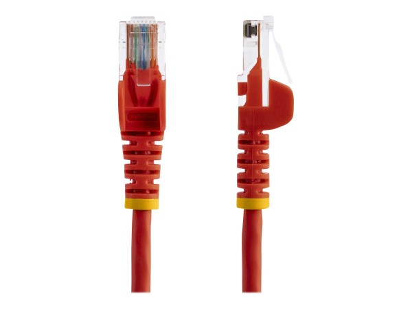 StarTech.com Cavo di rete CAT 5e - Cavo Patch Ethernet RJ45 UTP Rosso da 1m antigroviglio - 1 m - Ca