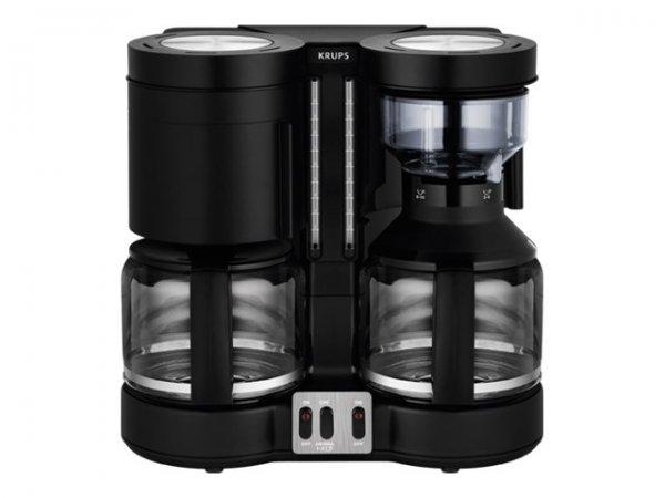 Krups KM8508 - Macchina da caffè con filtro - 1 L - Caffè macinato - 2200 W - Nero