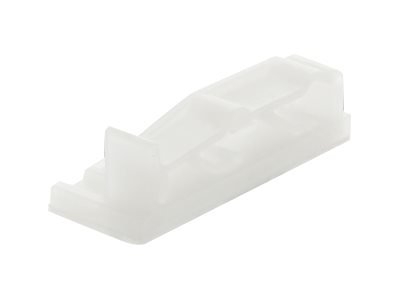 Delock Portacavo piatto con clip di bloccaggio autoadesiva avvitabile naturale 10 pezzi - Supporto p