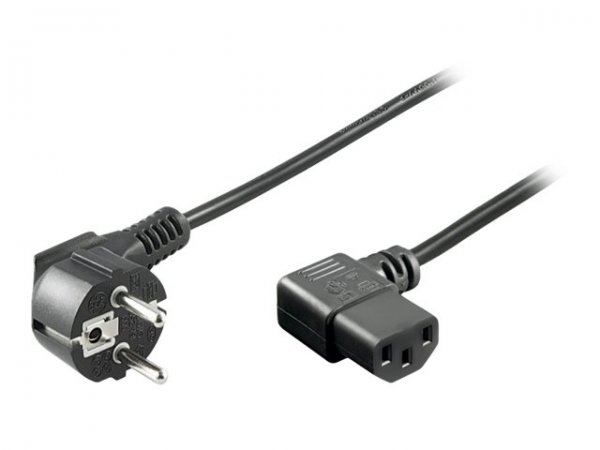 Goobay 96042 - 1,5 m - CEE7/7 - Accoppiatore C13 - 250 V - 16 A