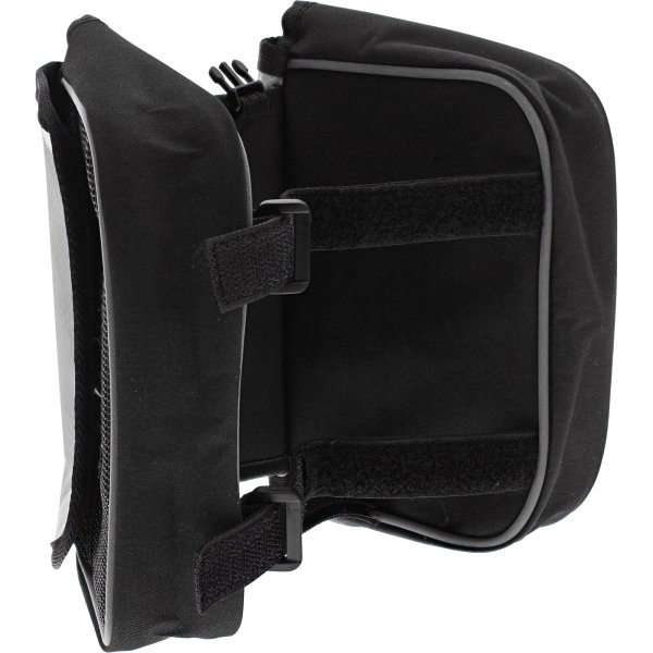 InLine Sport - Borsa bicicletta 3 tasche con porta Smartphone - nero