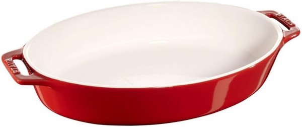 Zwilling Teglia da Forno in Ceramica Ovale 29 cm – Pirofila Colore Ciliegia
